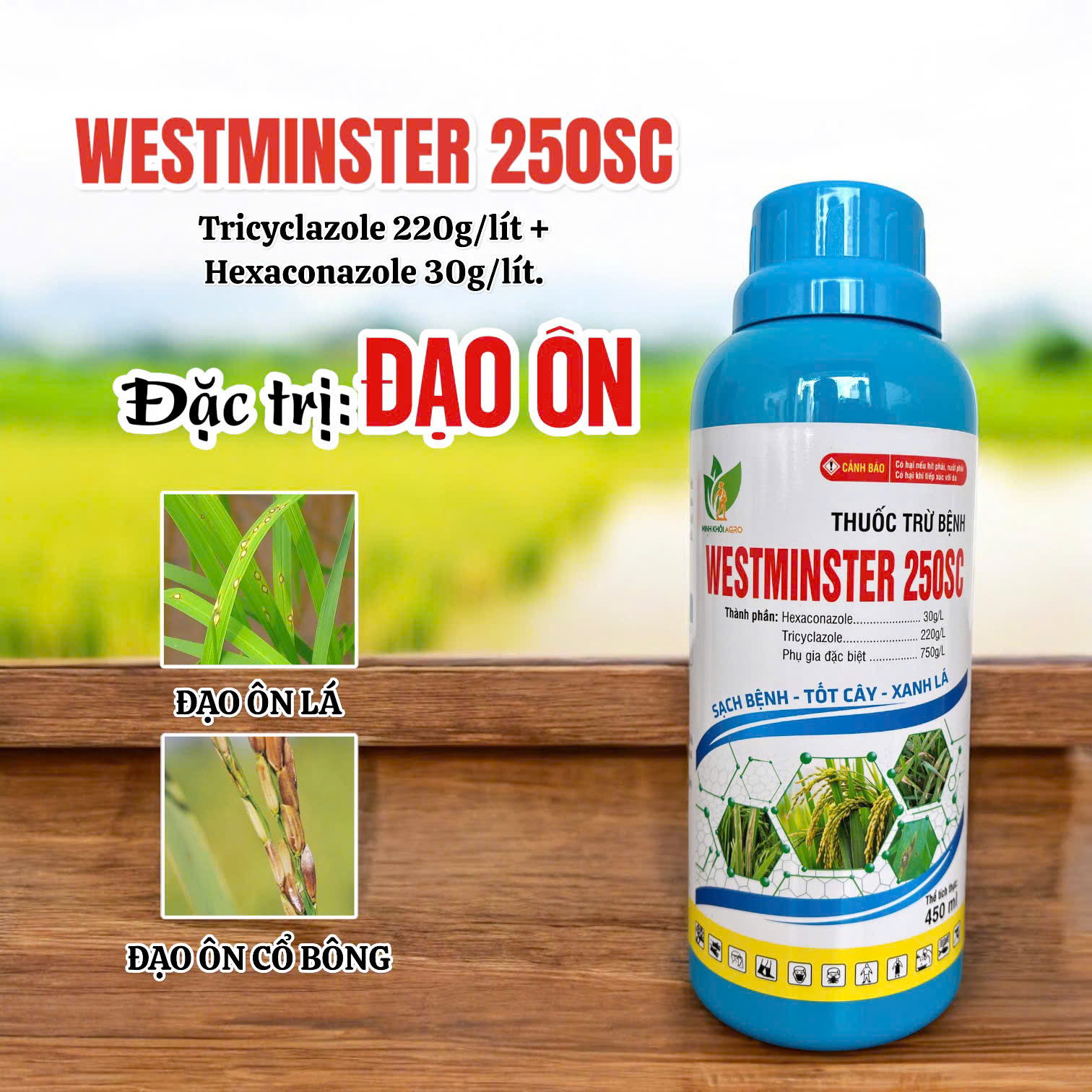 Westminster 250SC - Chai 450ml